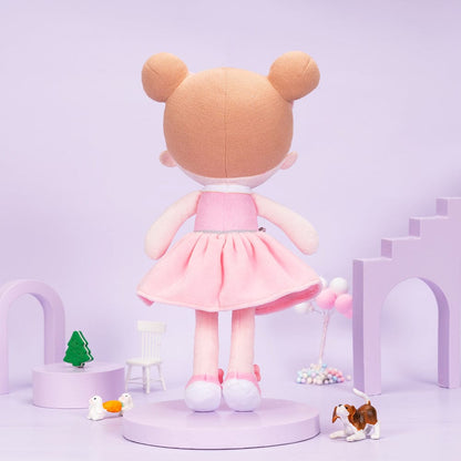 OUOZZZ Personalisierte rosa Katze Plüsch Mädchen Puppe & Katze Tierpuppe