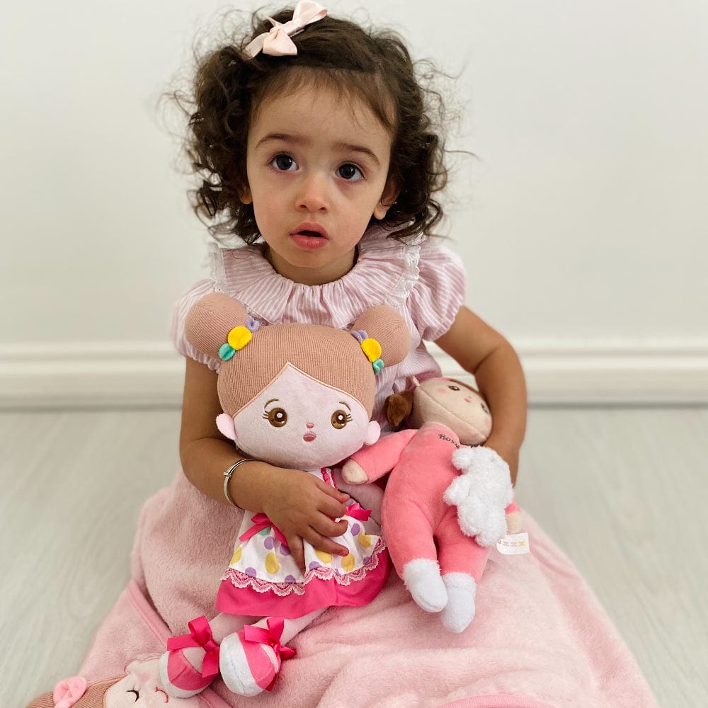 Puppenia Entzückende personalisierte Puppen und personalisierte Rucksäcke【Abby】