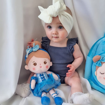Puppenia Entzückende personalisierte Puppen und personalisierte Rucksäcke【Abby】