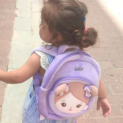 Puppenia Entzückende personalisierte Puppen und personalisierte Rucksäcke【Abby】
