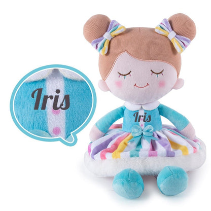 Fr.Personalizedoll Conception Originale Poupée en Peluche Personnalisée Arc-en-Ciel🌈